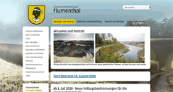 Desktop Screenshot of flumenthal.ch